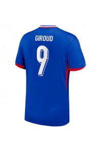 Fotbalové Dres Francie Olivier Giroud #9 Domácí Oblečení ME 2024 Krátký Rukáv